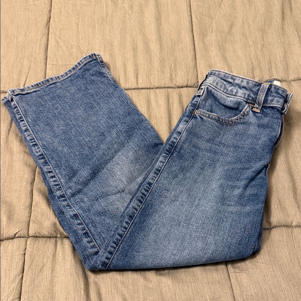 Girls Abercrombie Wide Leg Jean